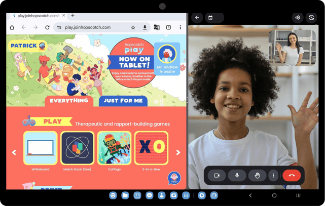 hp split screen tablet